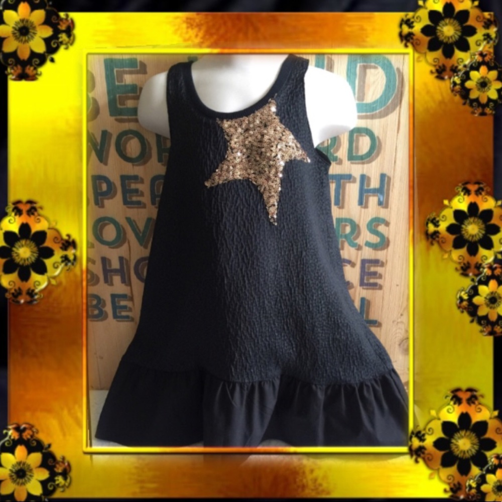 Venera Arapu Sequin Star girl’s top - Picture 2 of 6